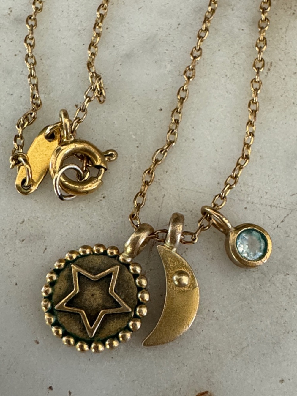 Satya Gold-Tone Celestial Charm Necklace - Women's Jewelry - Picture 2 of 7